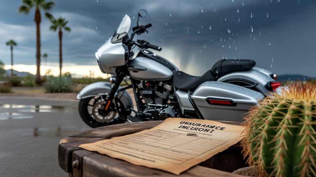 monsoon season preparation for motorcycle insurance needs in Scottsdale