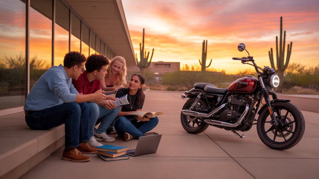 types of motorcycle insurance for college students in Arizona